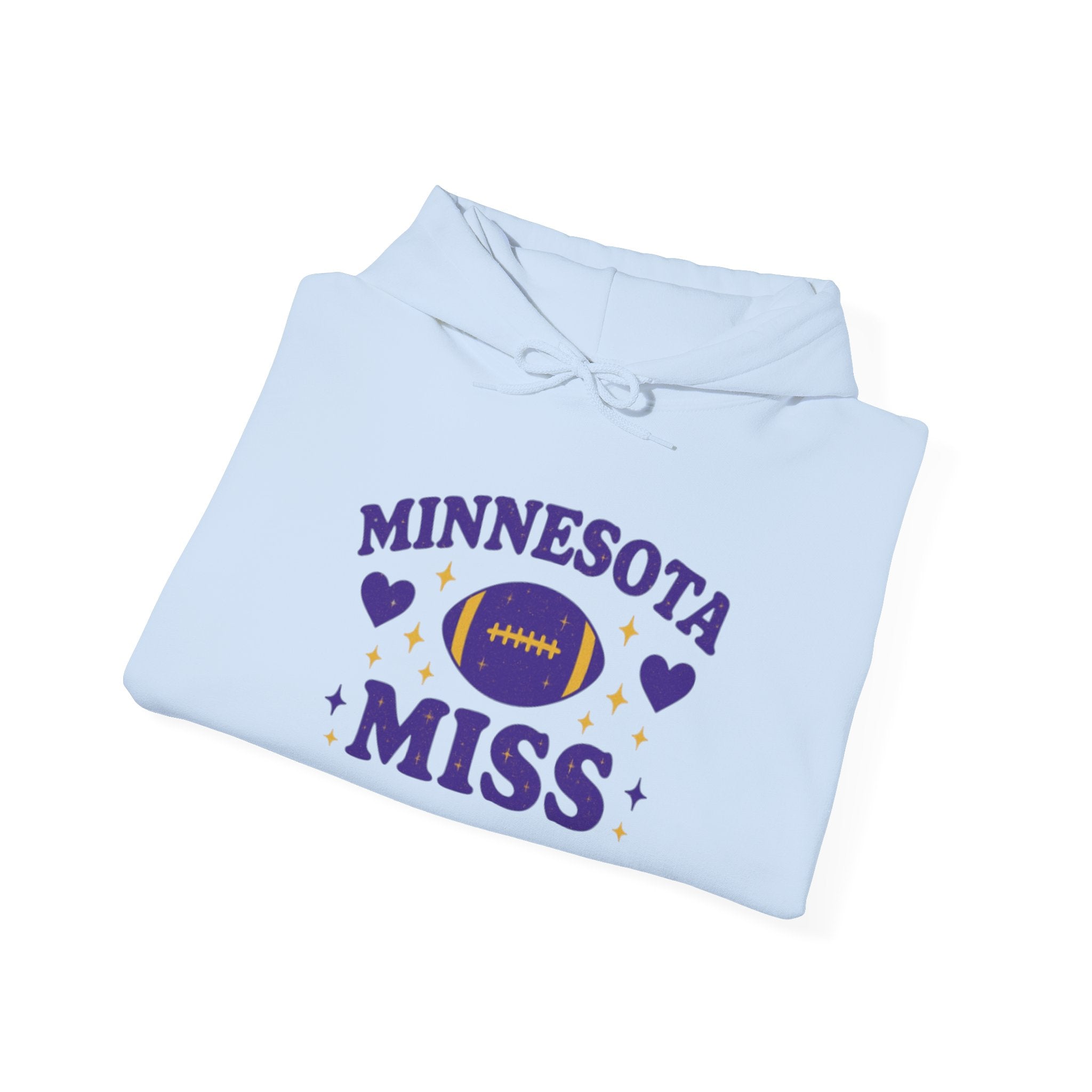 Minnesota Miss Football Hoodie — Cute State Pride Pullover