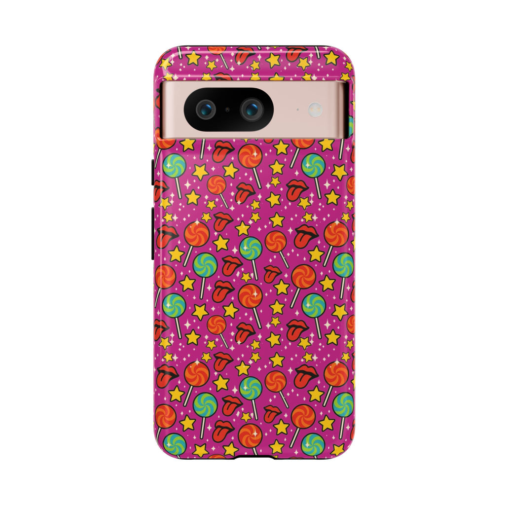 Lollipops & Lips Retro Phone Cases