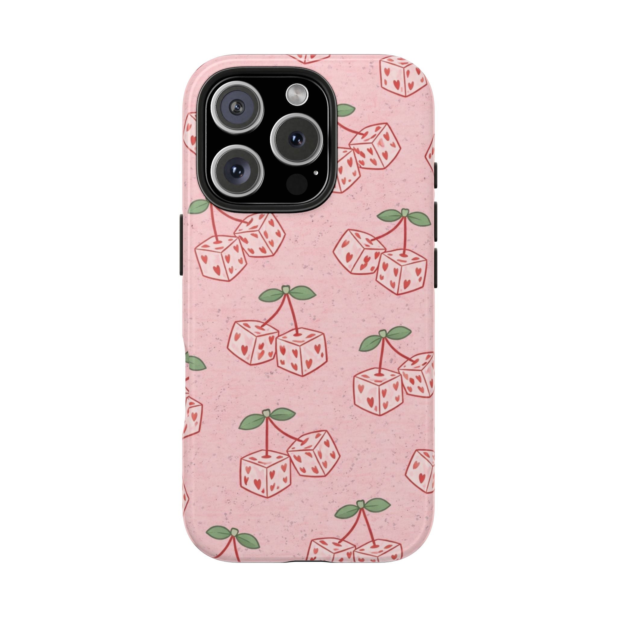 Cherry Di Hearts Phone Case