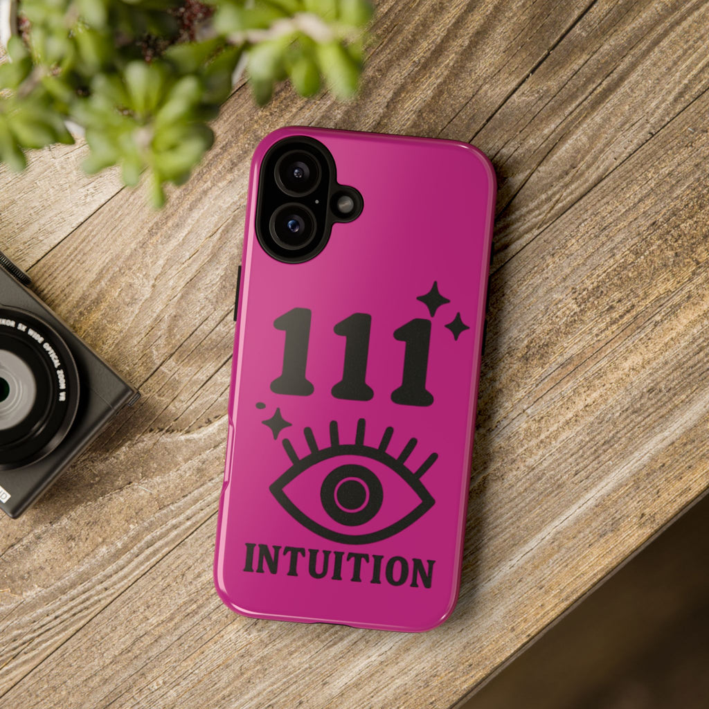 Black & Pink 111 Intuition Phone Case