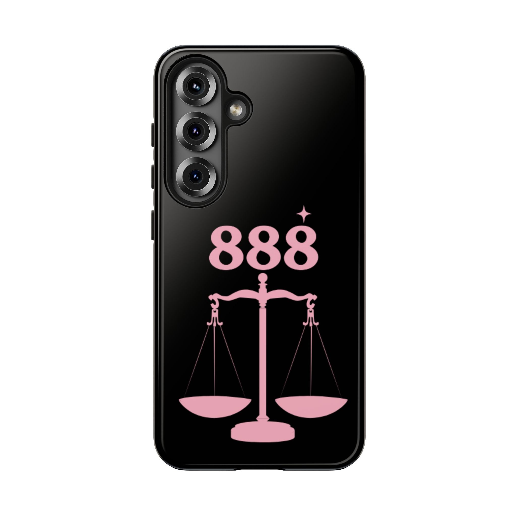Black & Pink 888 Phone Case