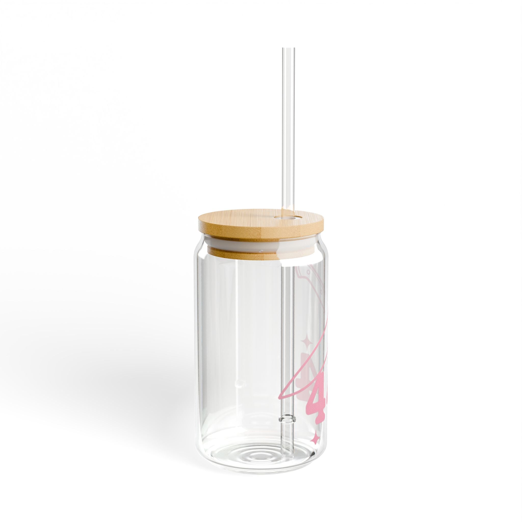 Pink Sipper Glass 444