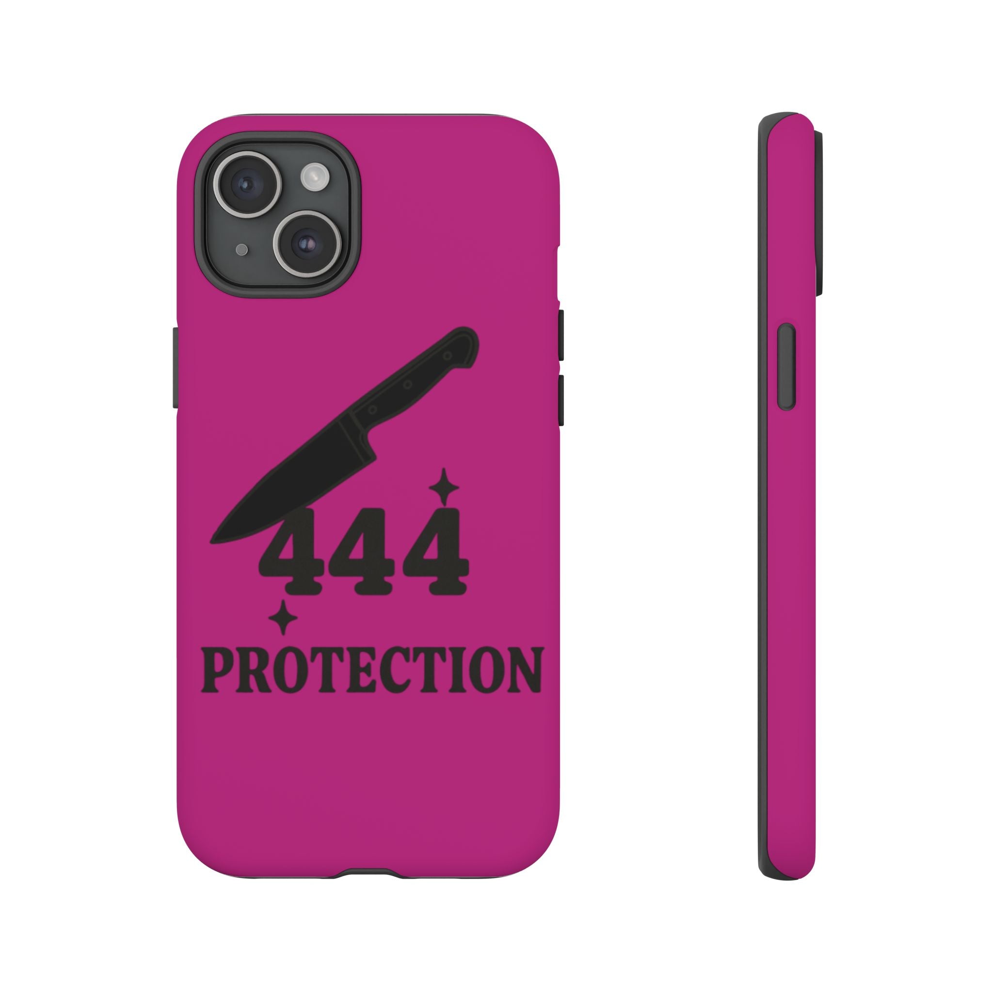 Black & Pink 444 Protection Phone Case