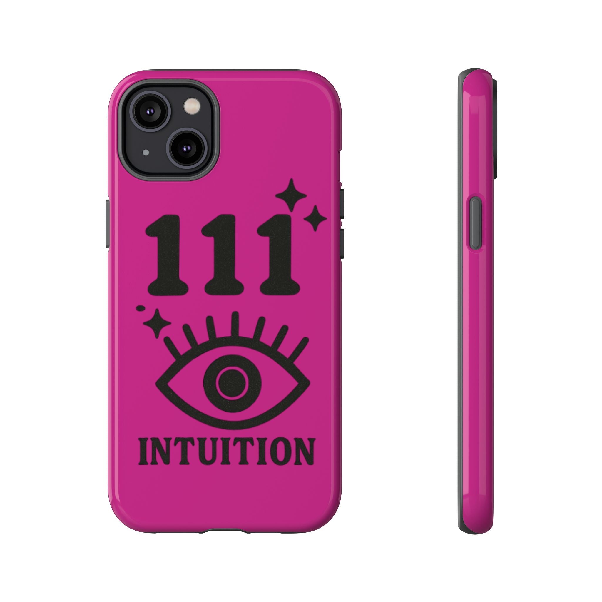 Black & Pink 111 Intuition Phone Case