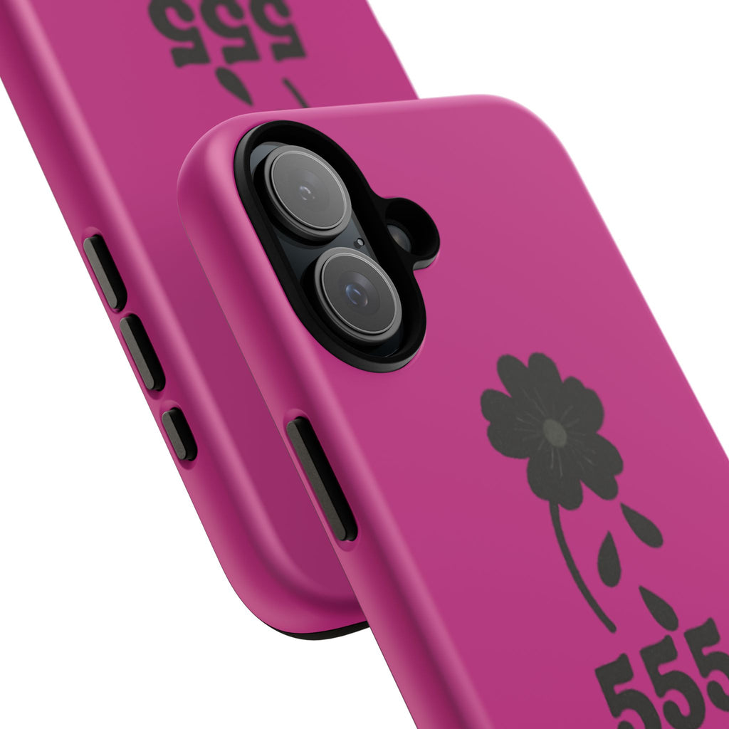 Black & Pink 555 Change Phone Case