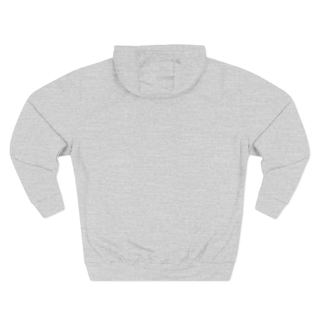 Hot & Cold Blue Flame Hoodie — Graphic Fleece Pullover