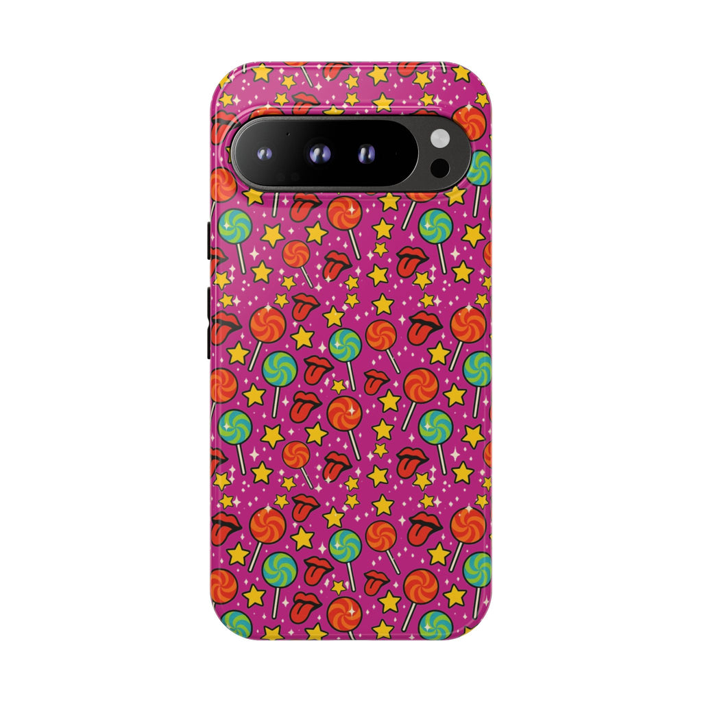 Lollipops & Lips Retro Phone Cases