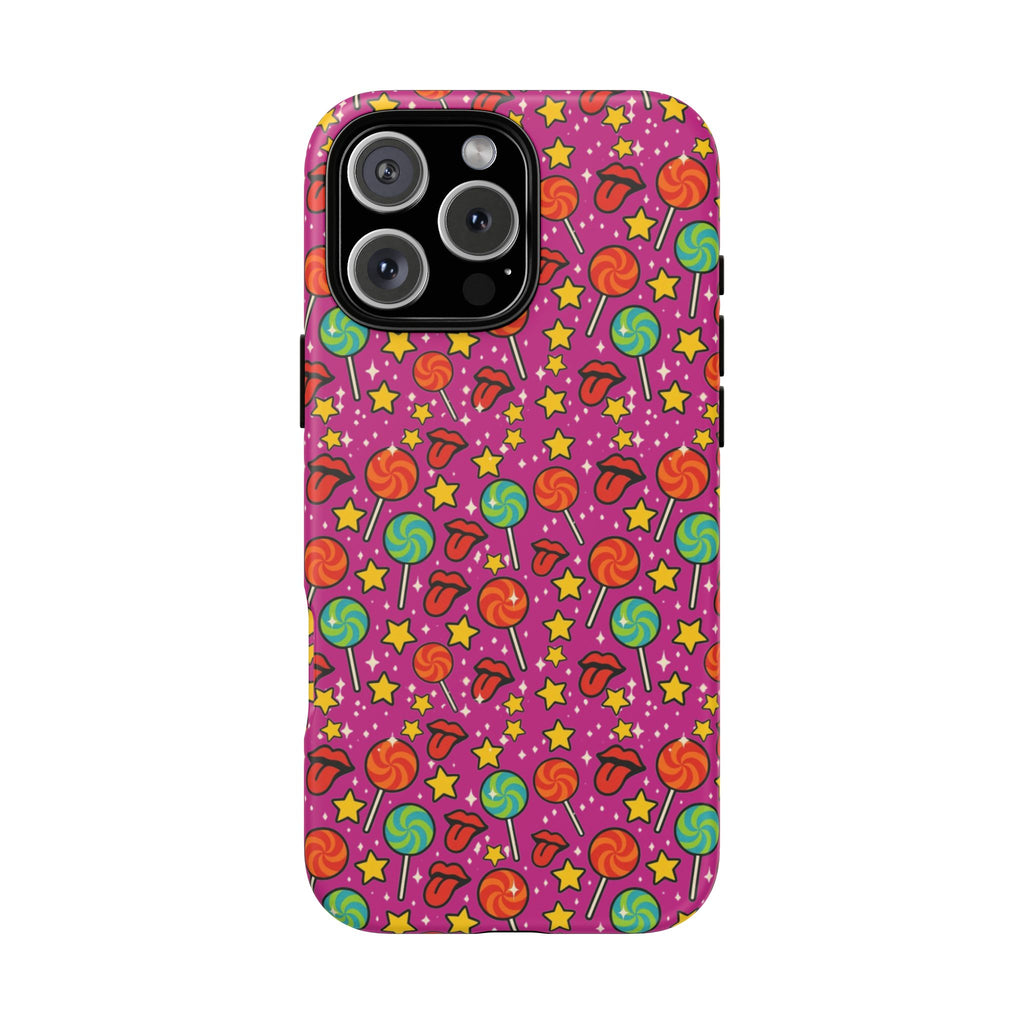 Lollipops & Lips Retro Phone Cases