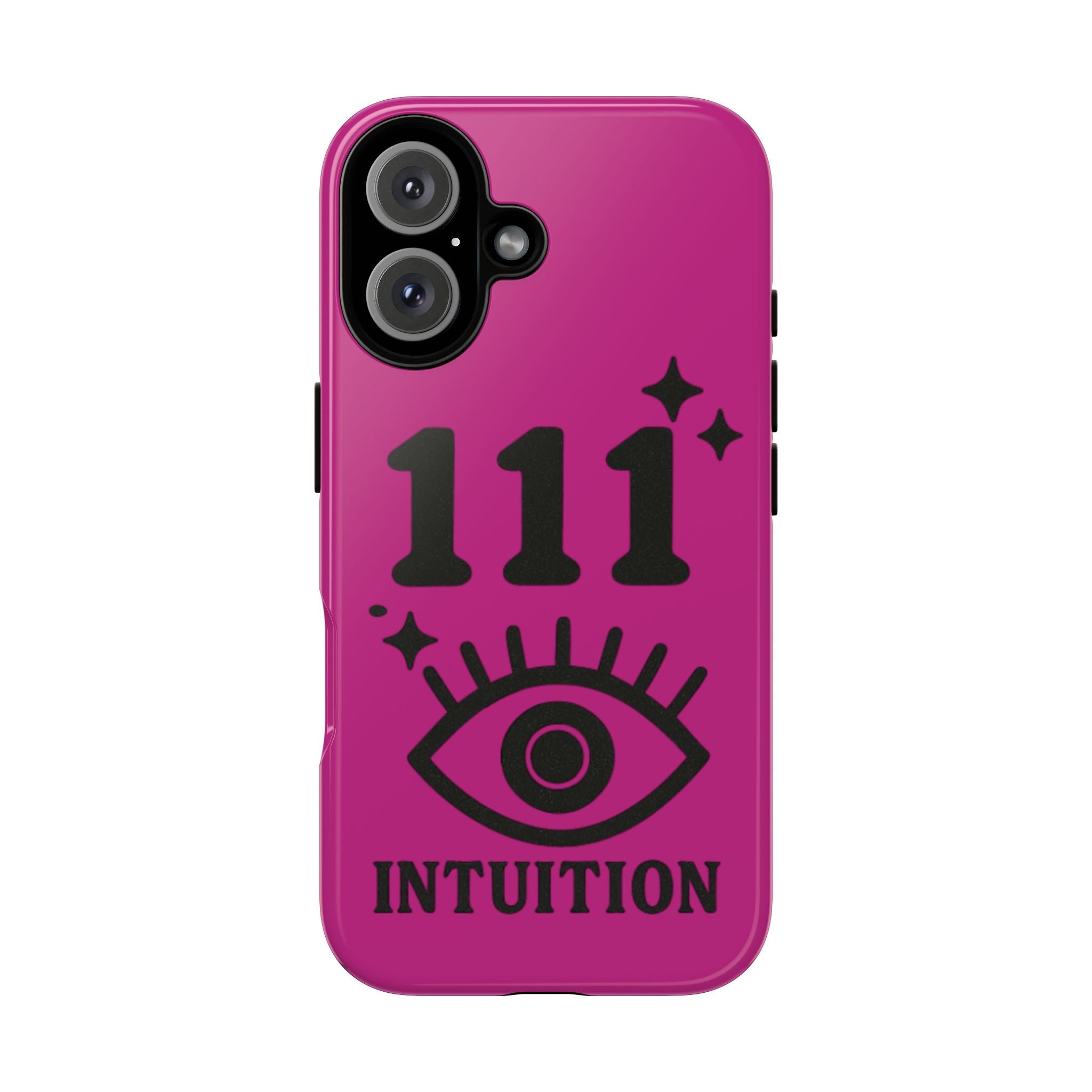 Black & Pink 111 Intuition Phone Case