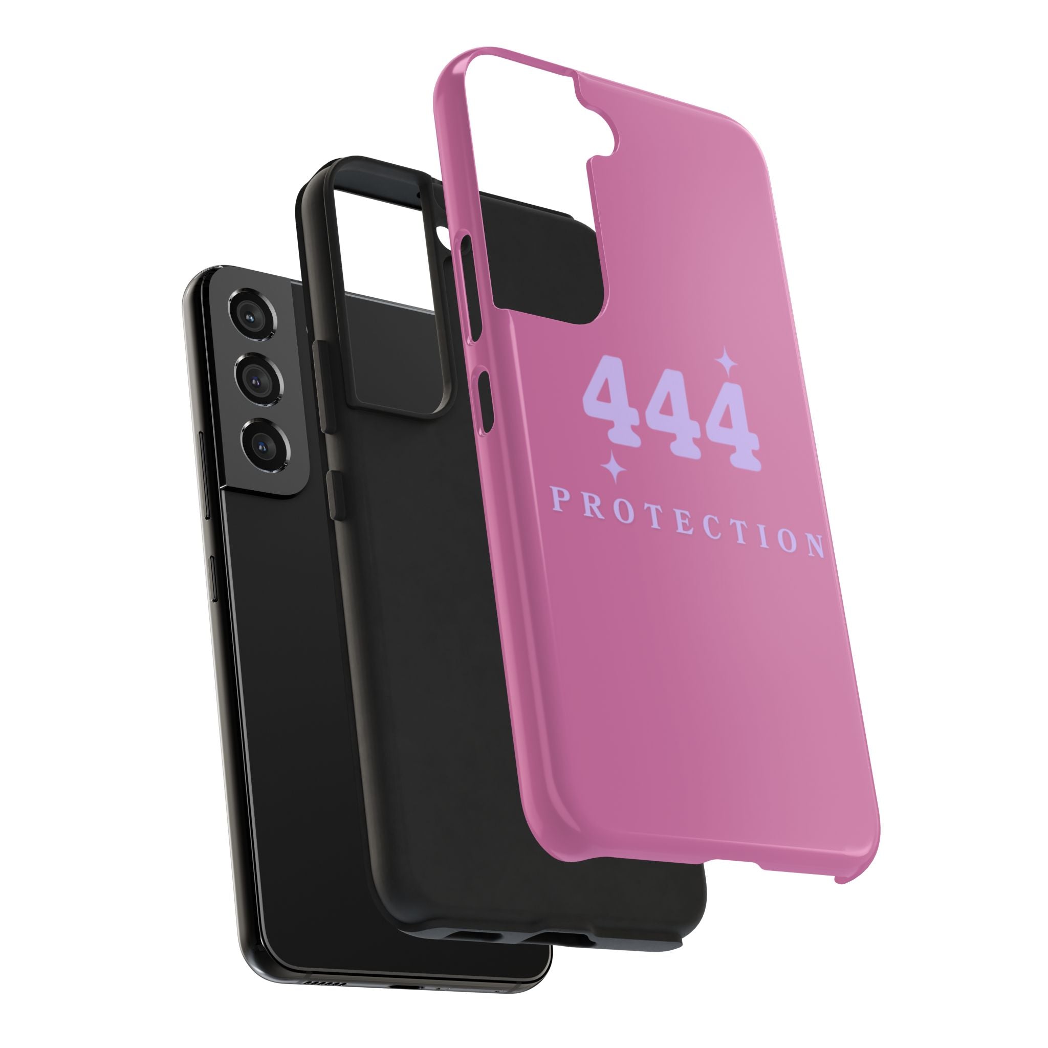 Pink & Purple 444 Protection Phone Case