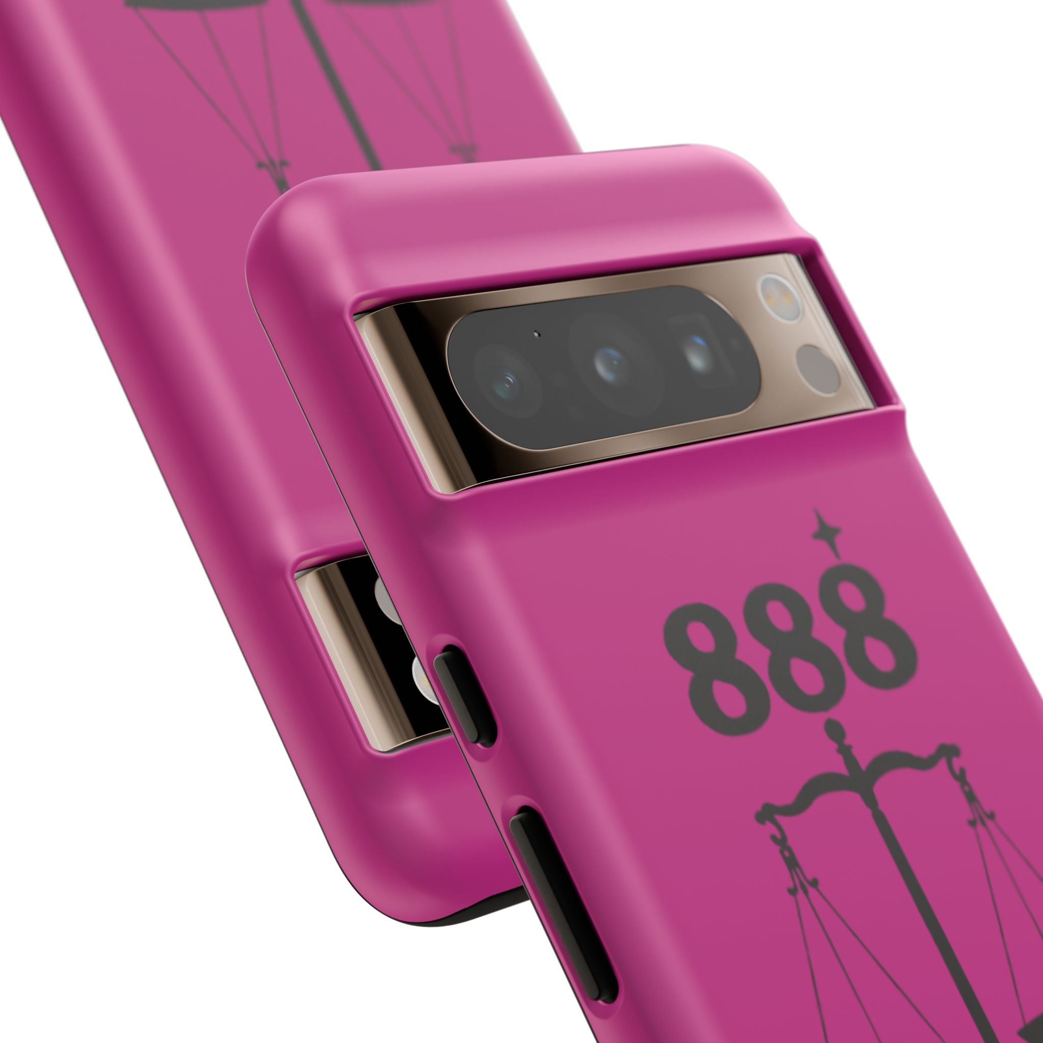 Black & Pink 888 Balance Phone Case