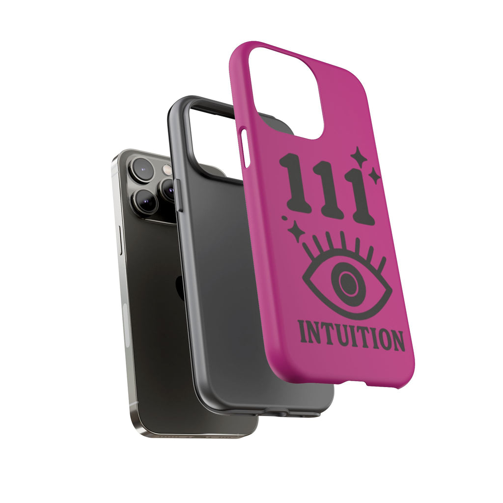 Black & Pink 111 Intuition Phone Case