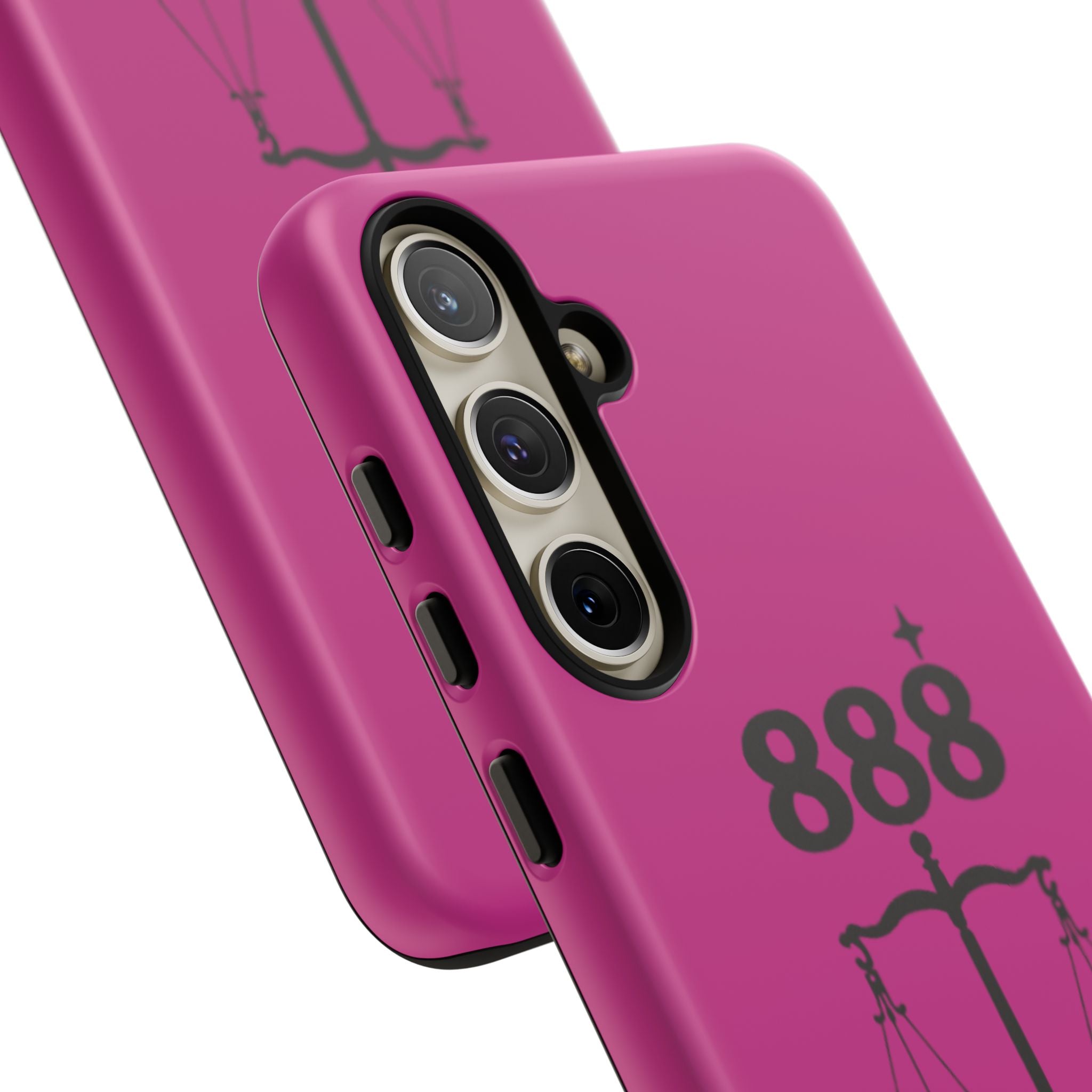 Black & Pink 888 Balance Phone Case