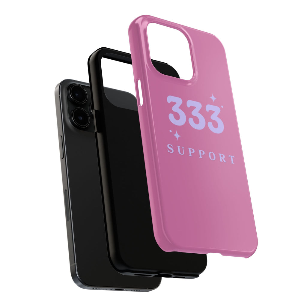 Pink & Purple 333 Support Phone Case