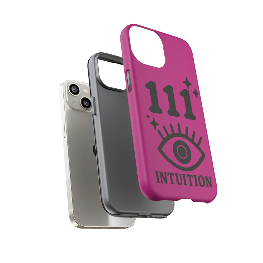 Black & Pink 111 Intuition Phone Case