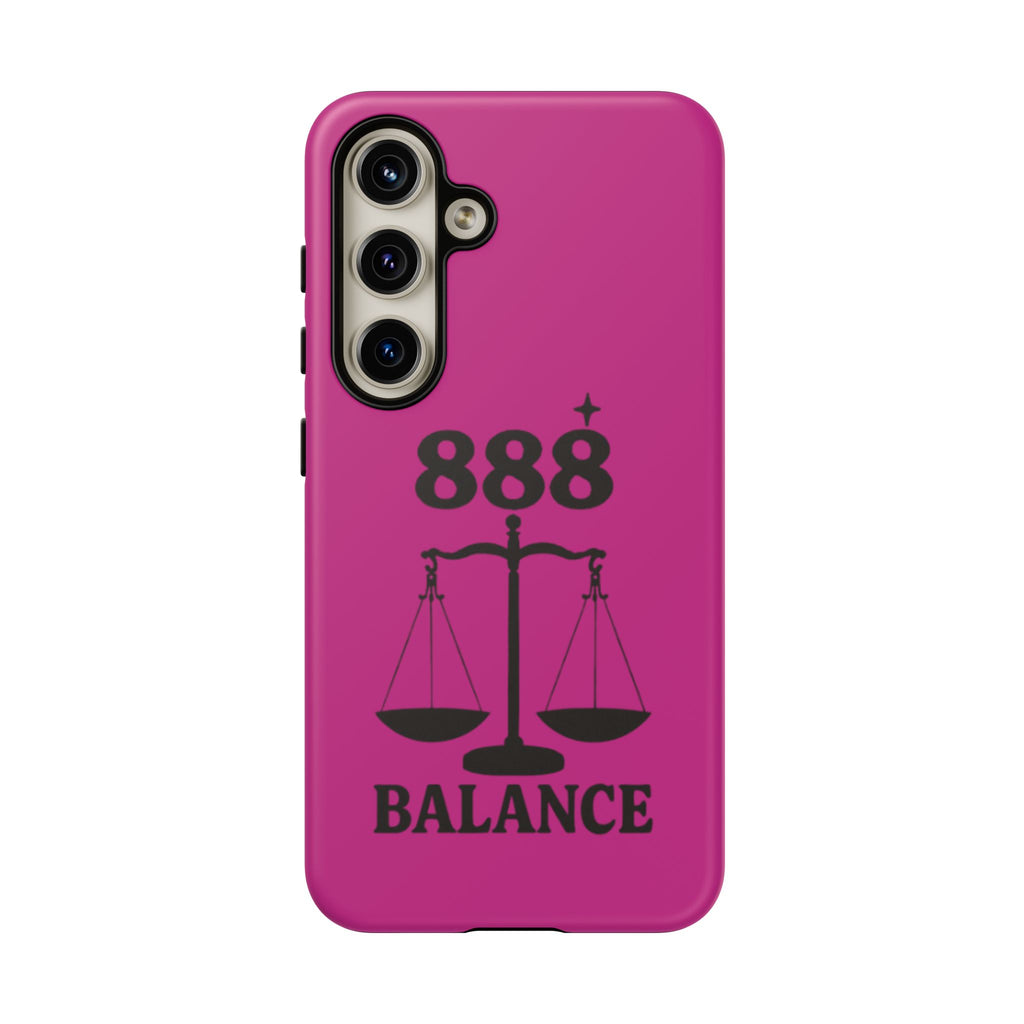 Black & Pink 888 Balance Phone Case