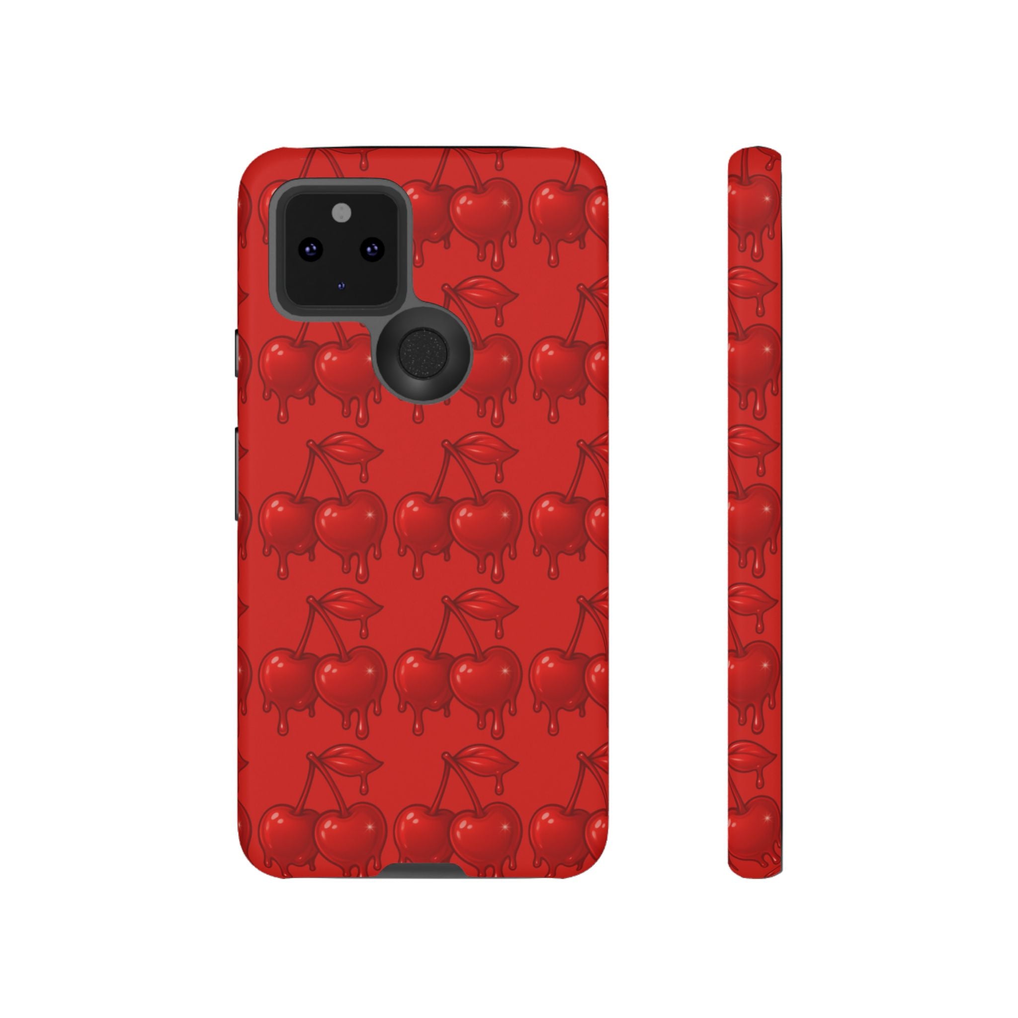 Red Dripping Cherry Phone Case