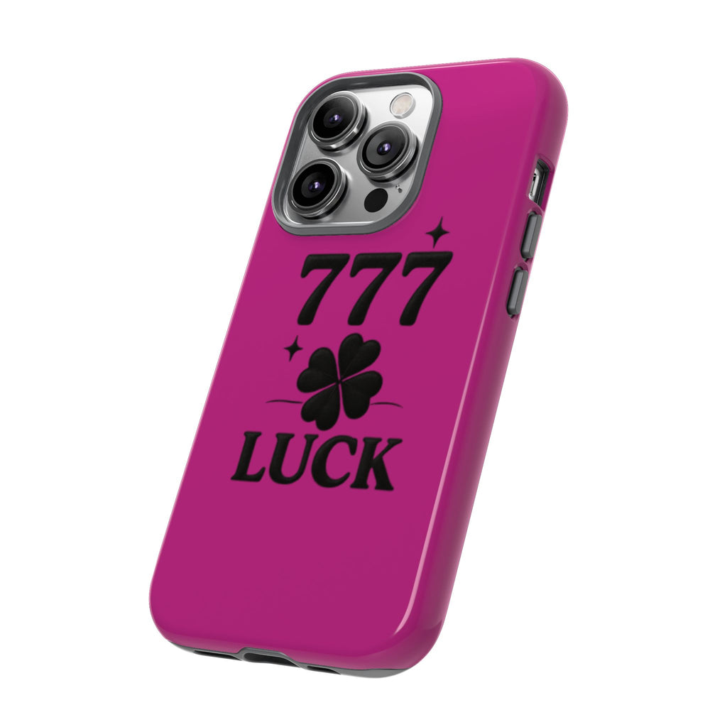 Black & Pink 777 Luck Phone Case