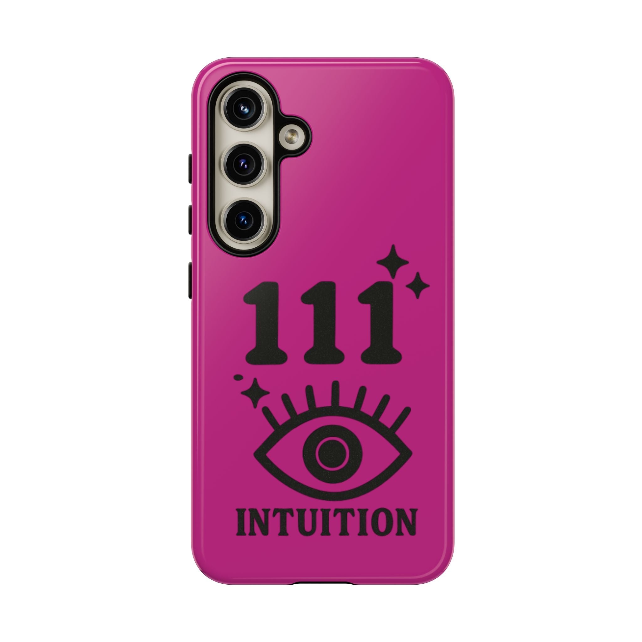 Black & Pink 111 Intuition Phone Case