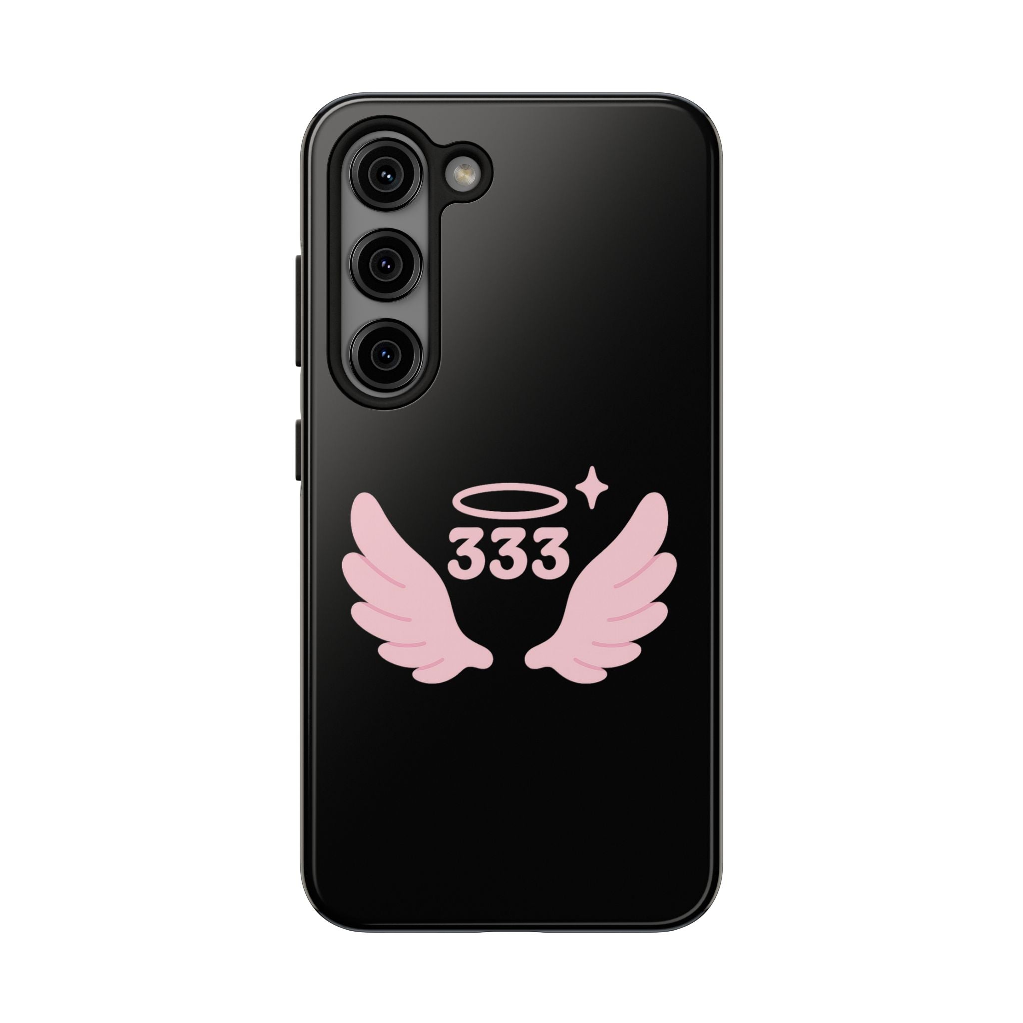 Black & Pink 333 Phone Case