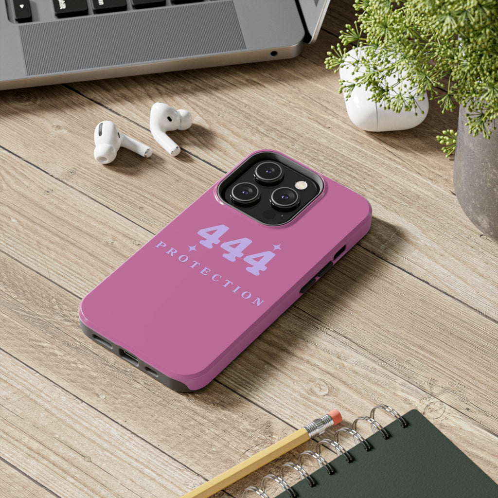 Pink & Purple 444 Protection Phone Case