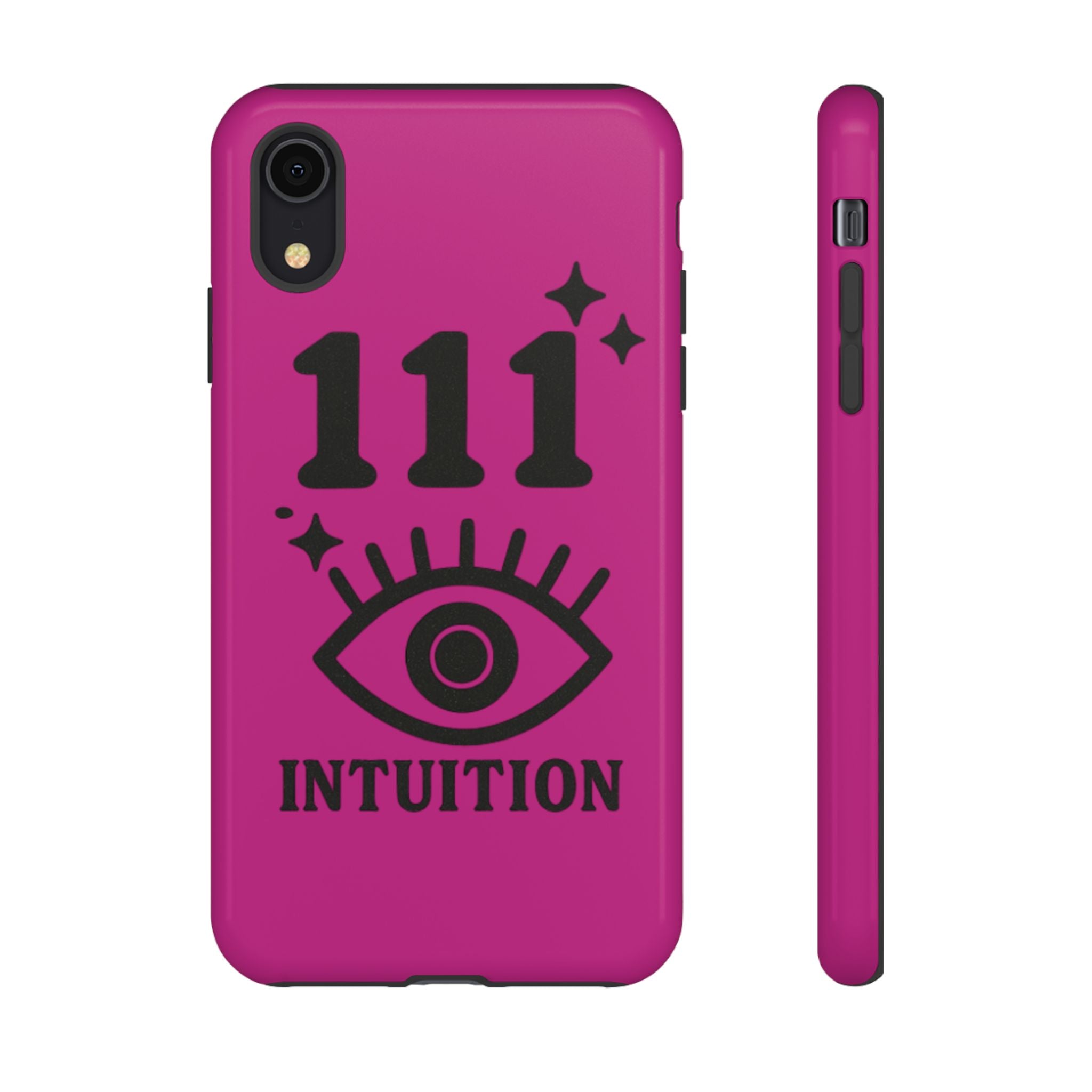 Black & Pink 111 Intuition Phone Case