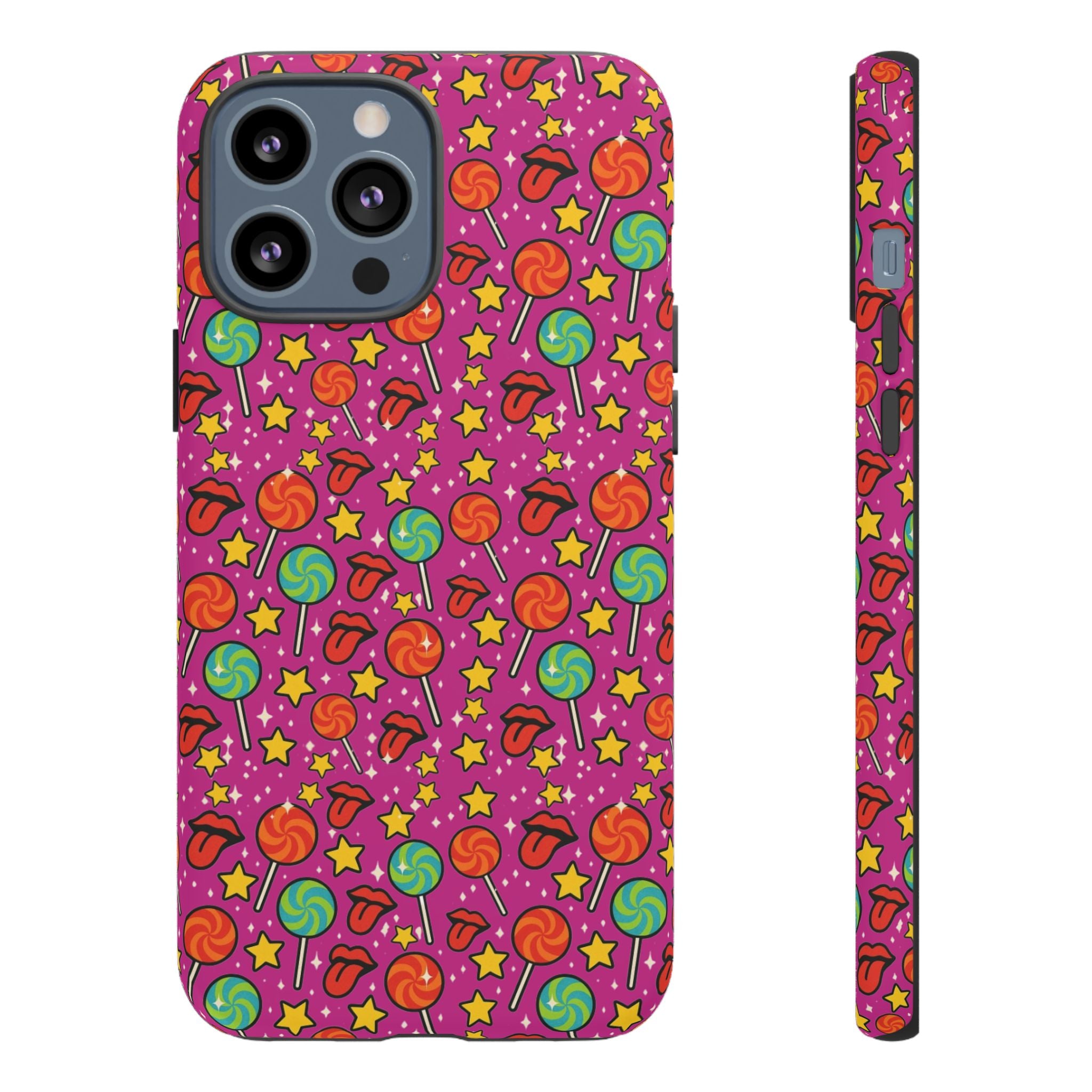 Lollipops & Lips Retro Phone Cases