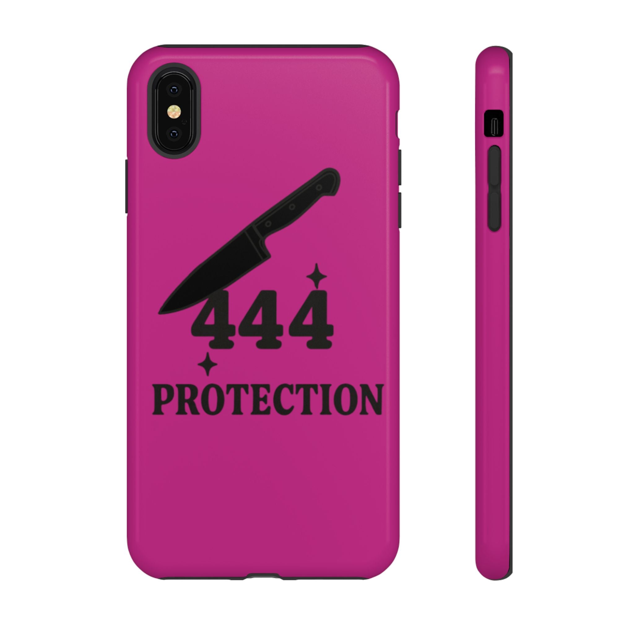 Black & Pink 444 Protection Phone Case
