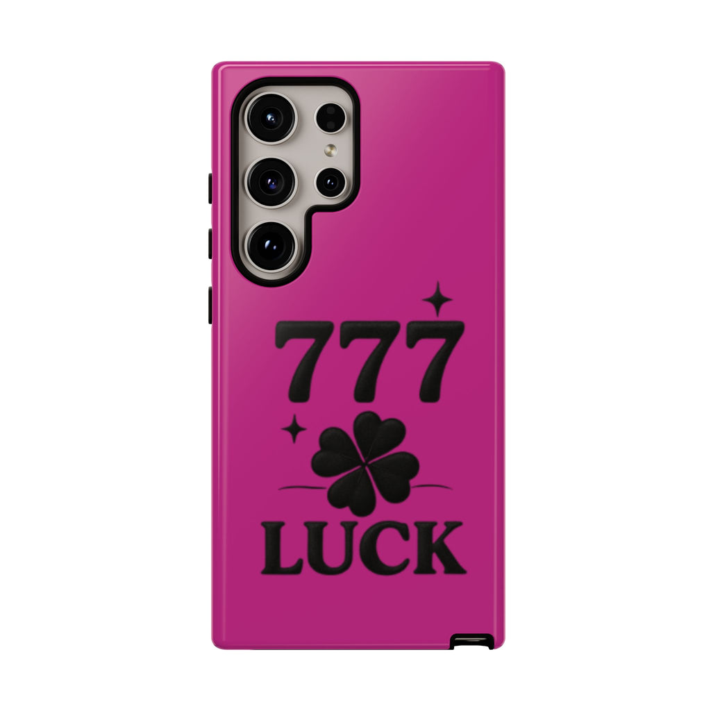 Black & Pink 777 Luck Phone Case