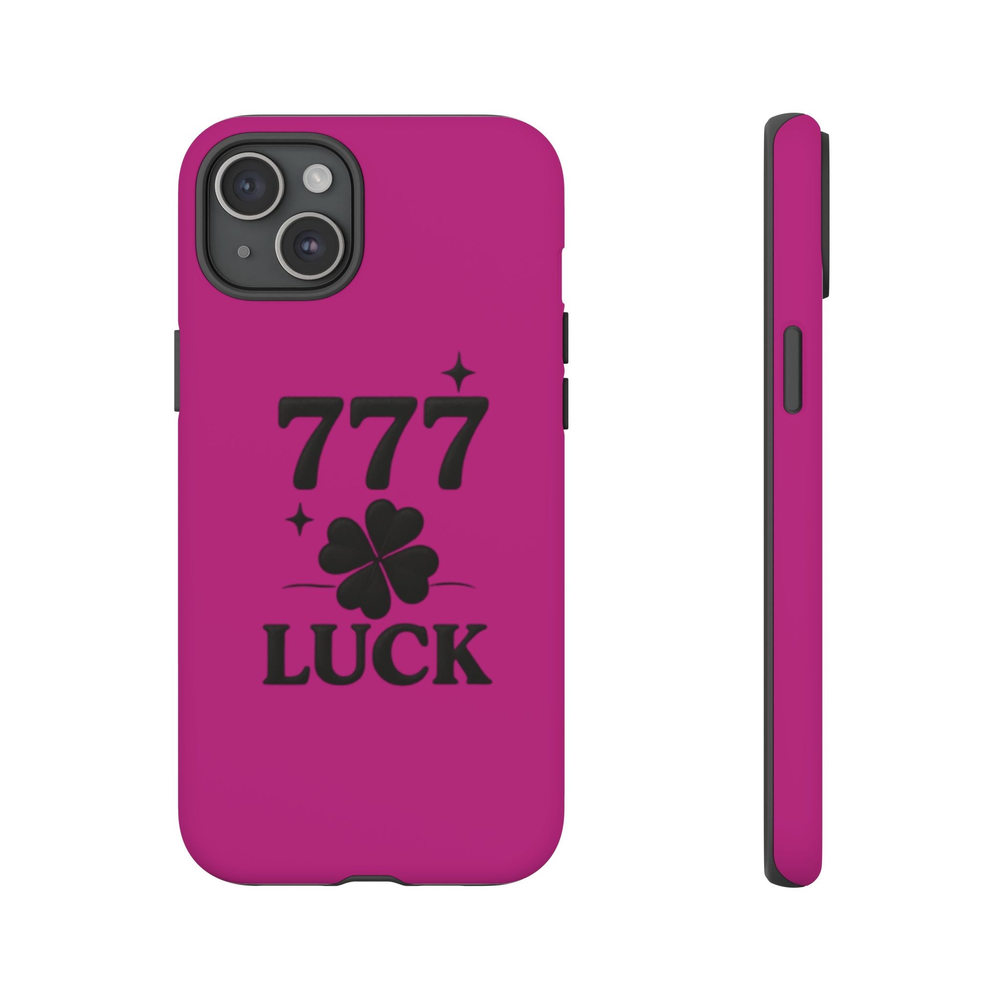 Black & Pink 777 Luck Phone Case