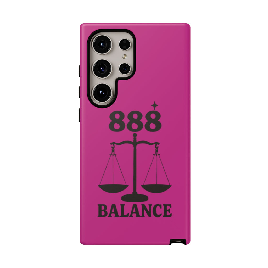 Black & Pink 888 Balance Phone Case