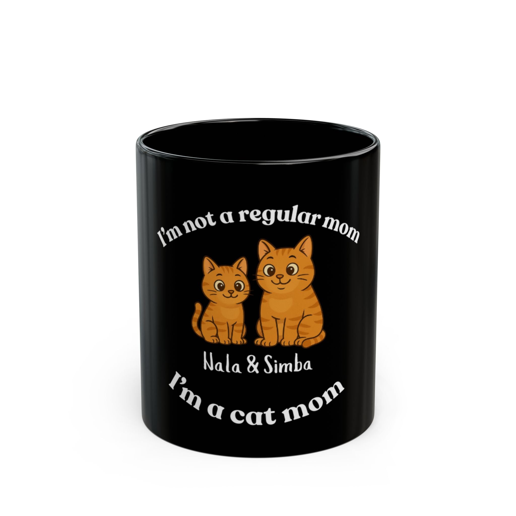 "I’m Not a Regular Mom, I’m a Cat Mom" Personalized Pet Mug