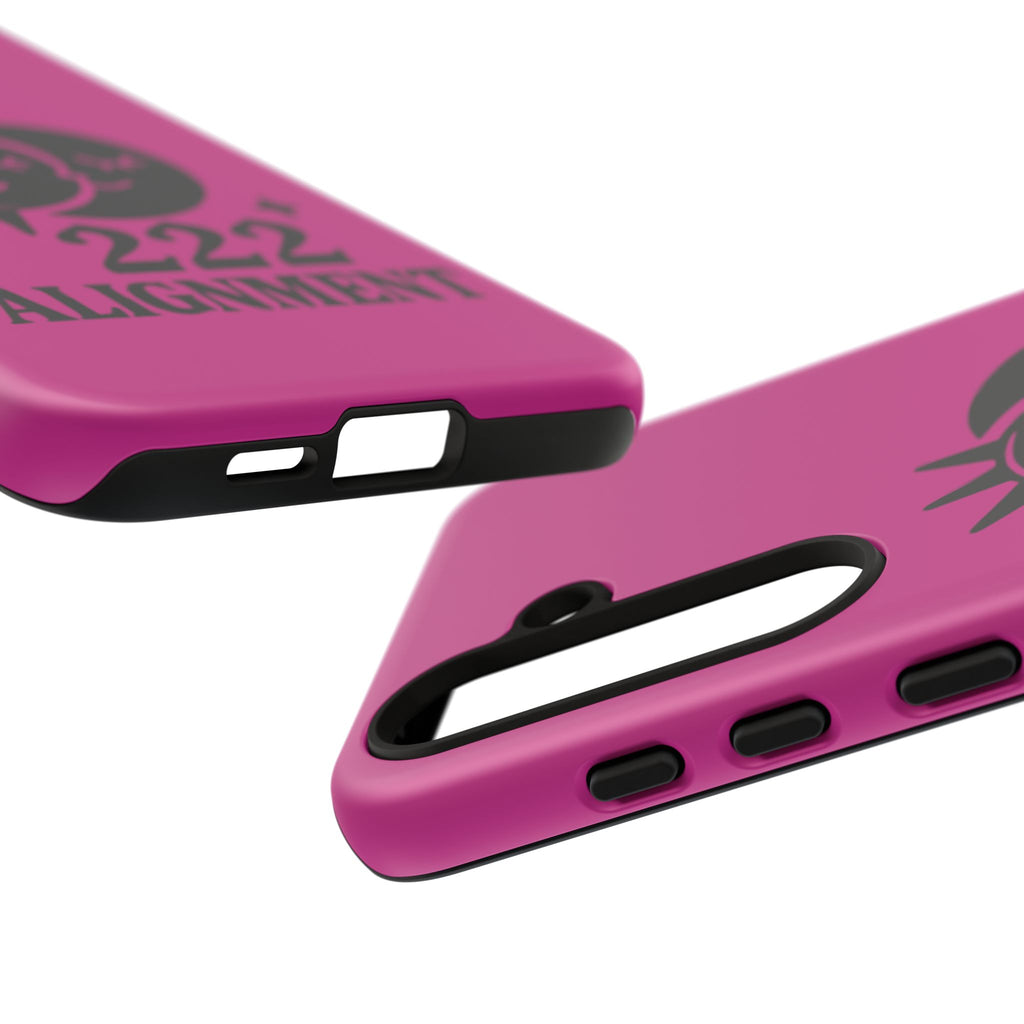 Black & Pink 222 Alignment Phone Case