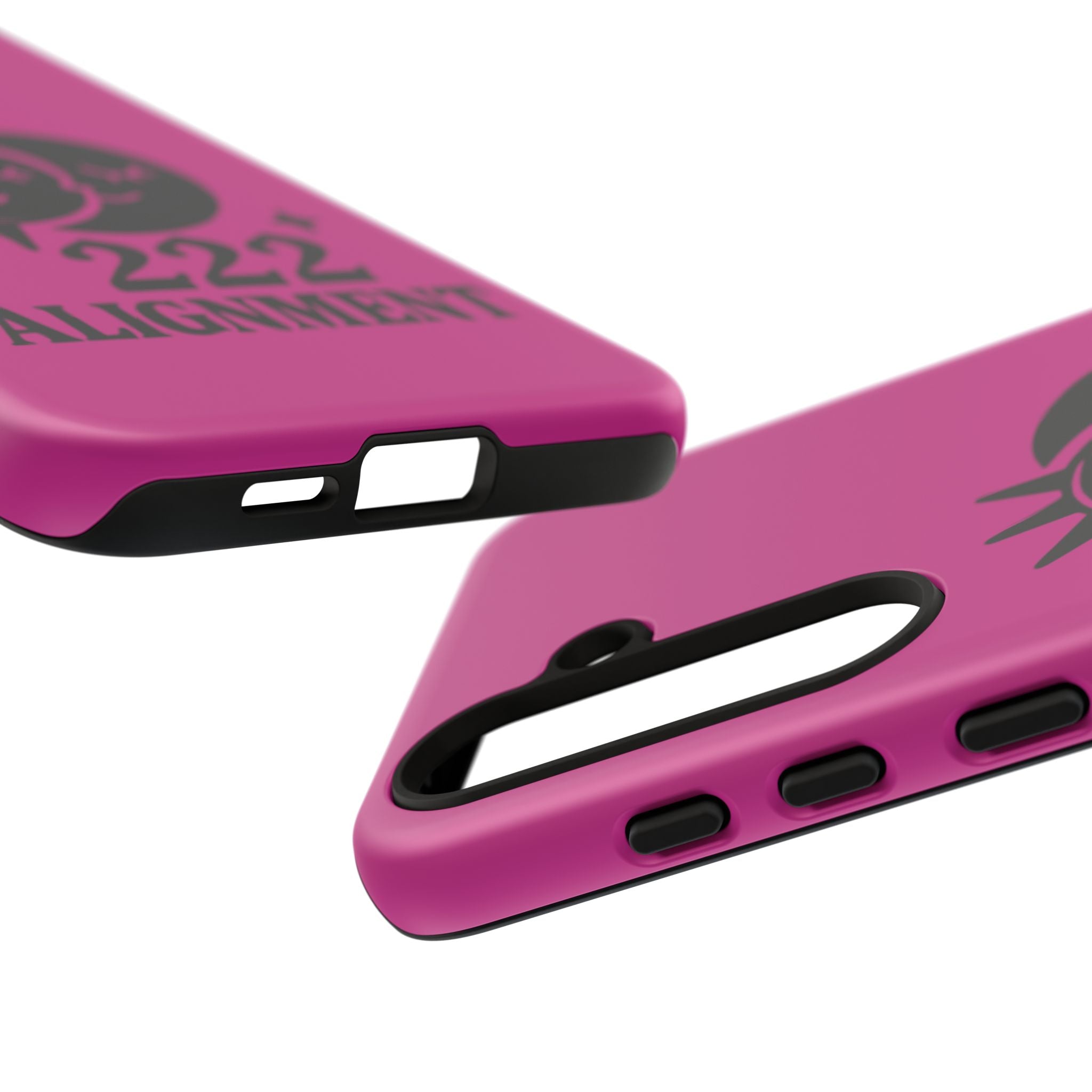 Black & Pink 222 Alignment Phone Case