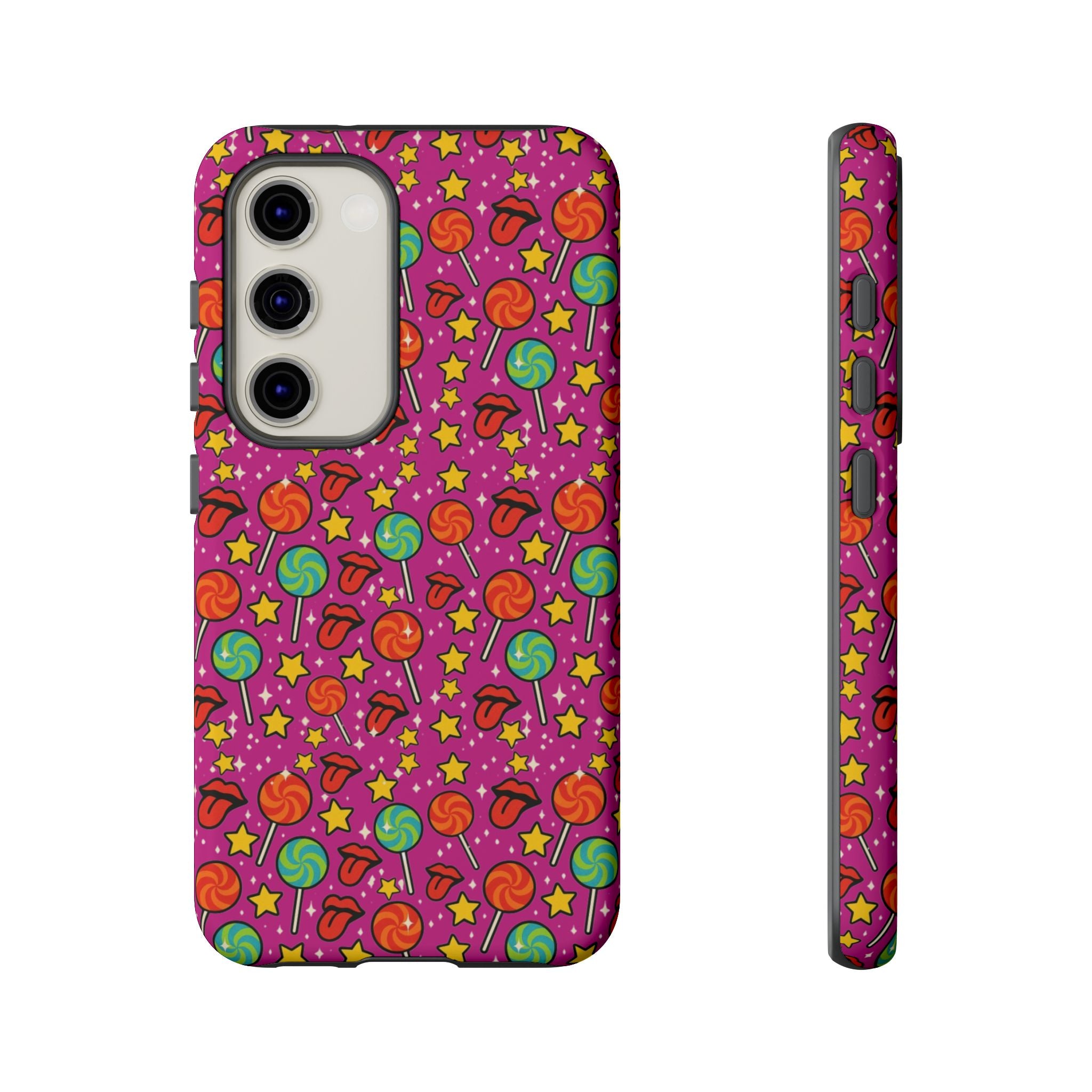 Lollipops & Lips Retro Phone Cases