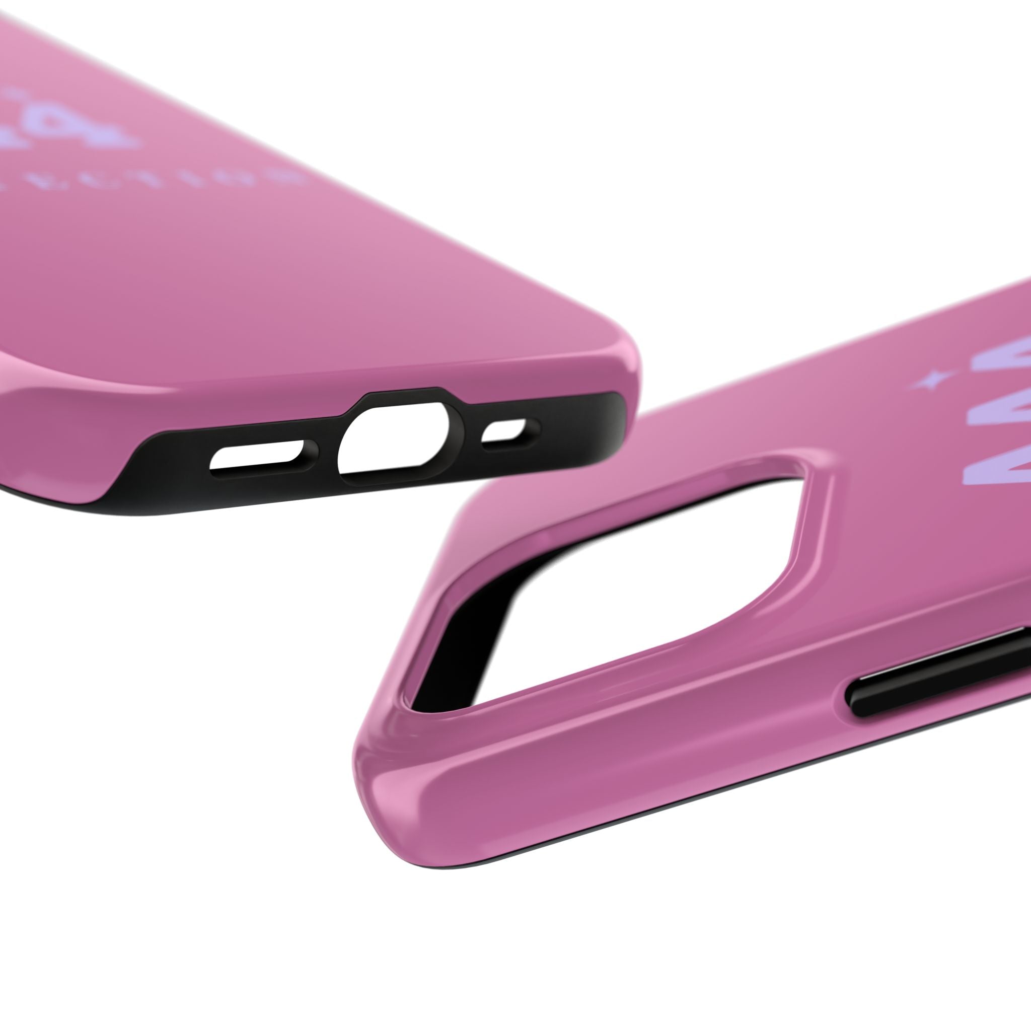 Pink & Purple 444 Protection Phone Case