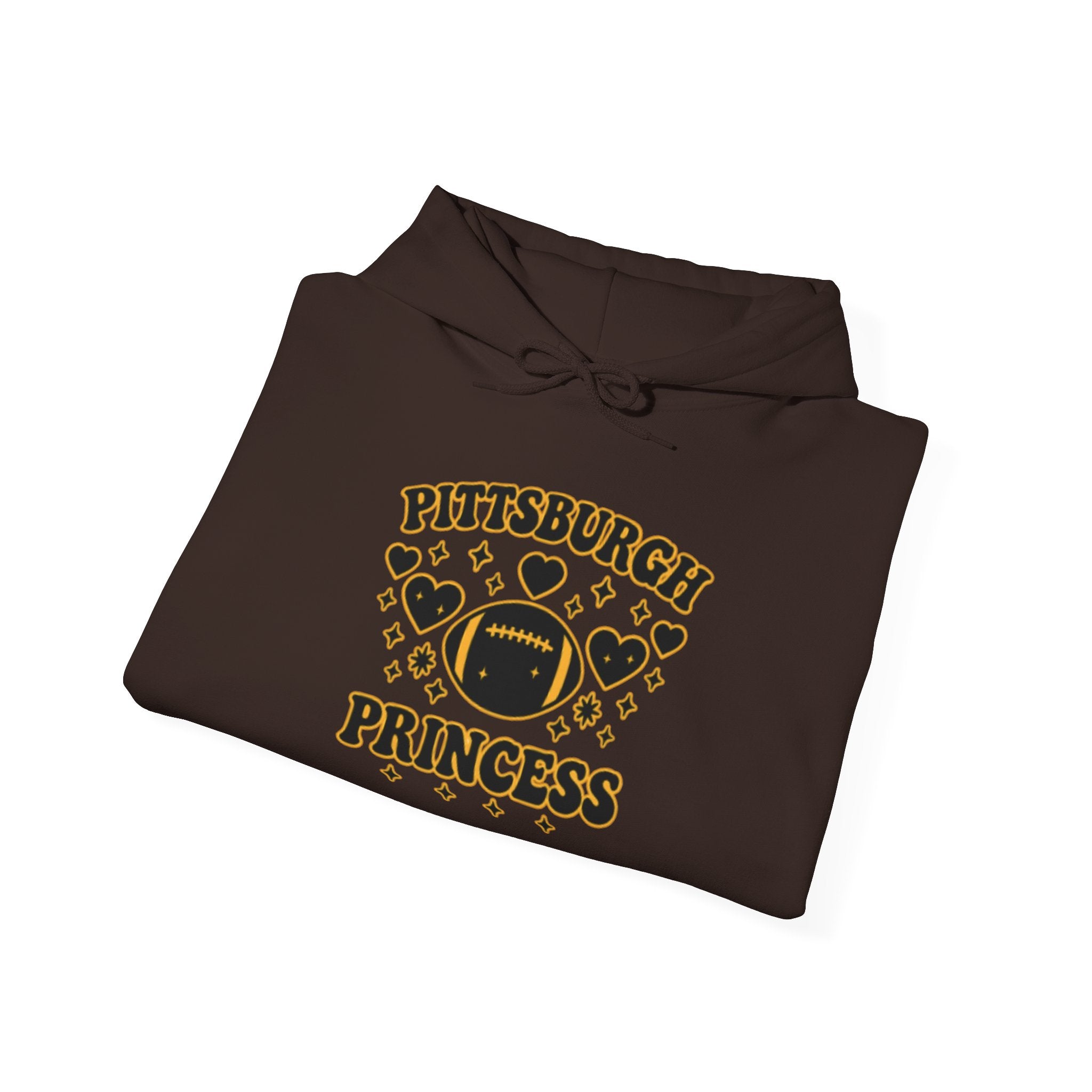 Pittsburgh Princess Hoodie — Cute Football City Pride Sweatshirt