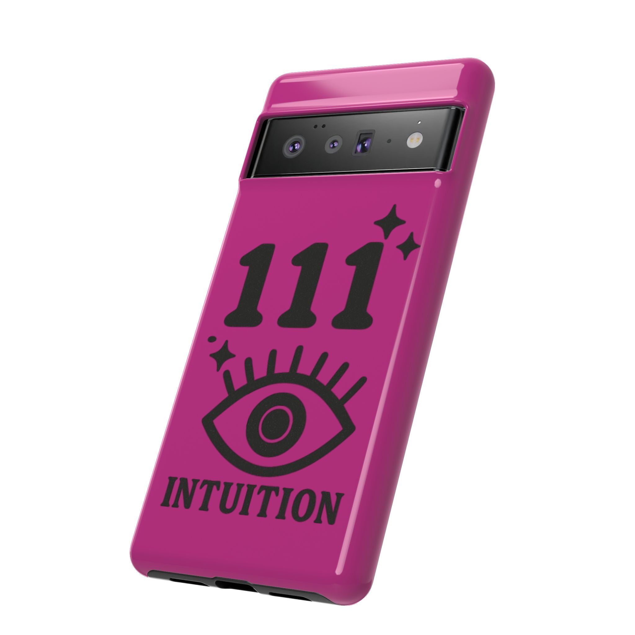 Black & Pink 111 Intuition Phone Case