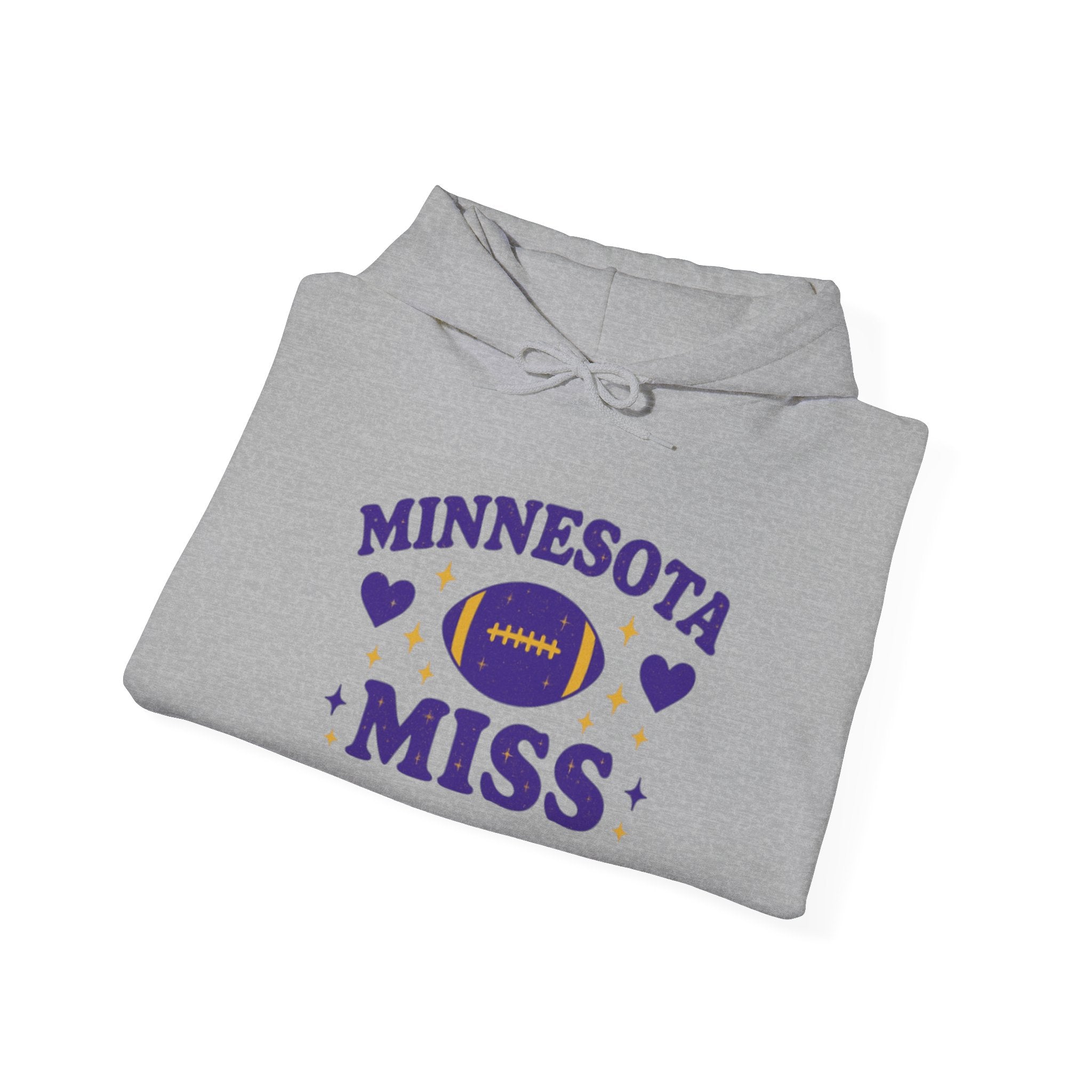Minnesota Miss Football Hoodie — Cute State Pride Pullover
