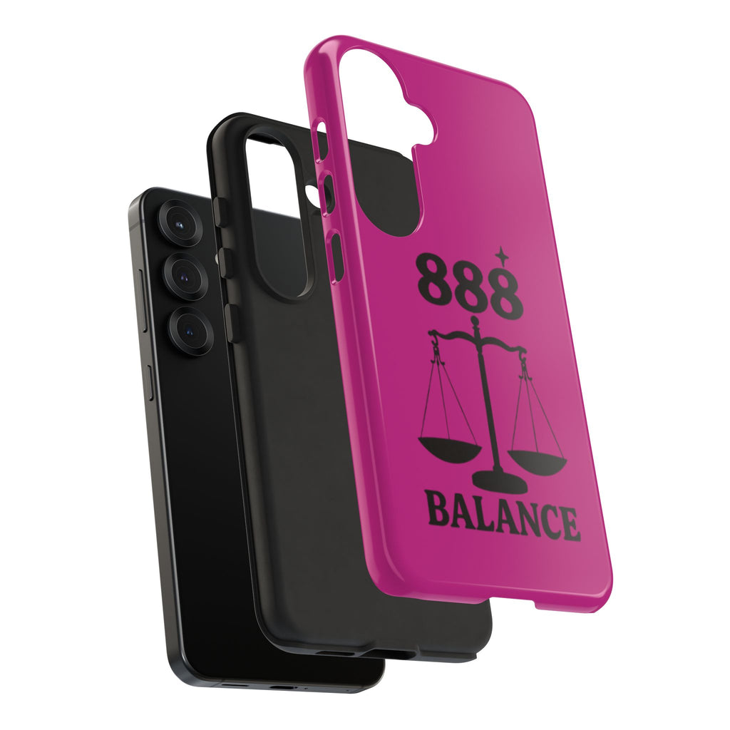 Black & Pink 888 Balance Phone Case