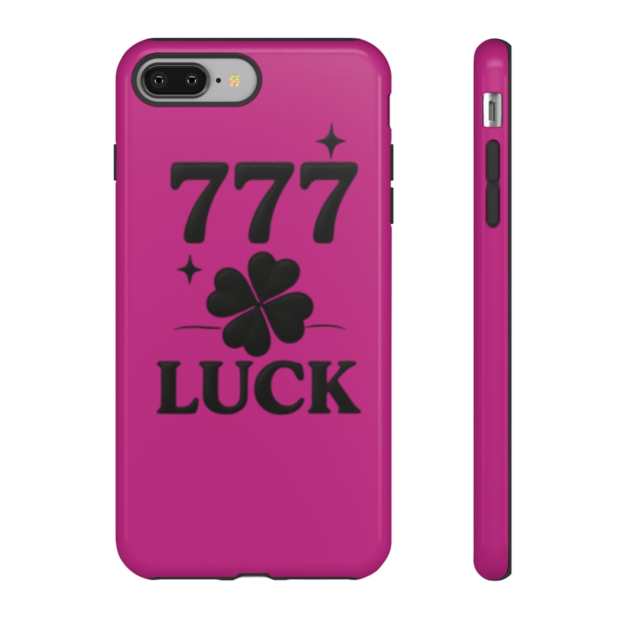 Black & Pink 777 Luck Phone Case