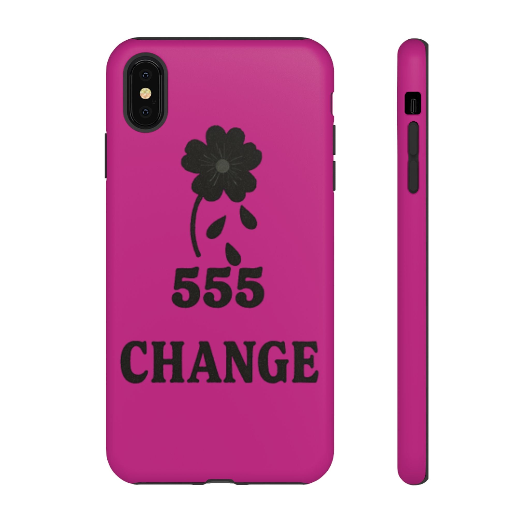 Black & Pink 555 Change Phone Case
