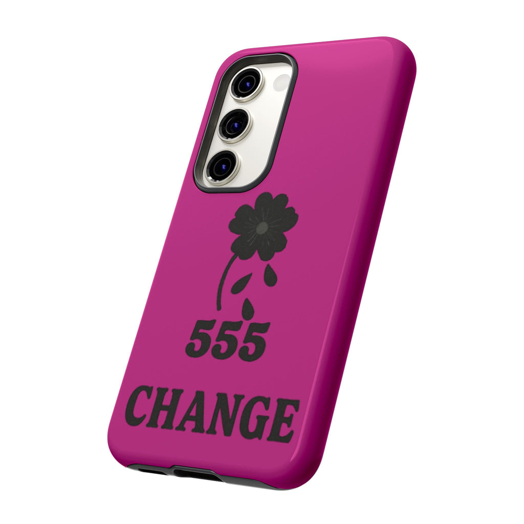 Black & Pink 555 Change Phone Case