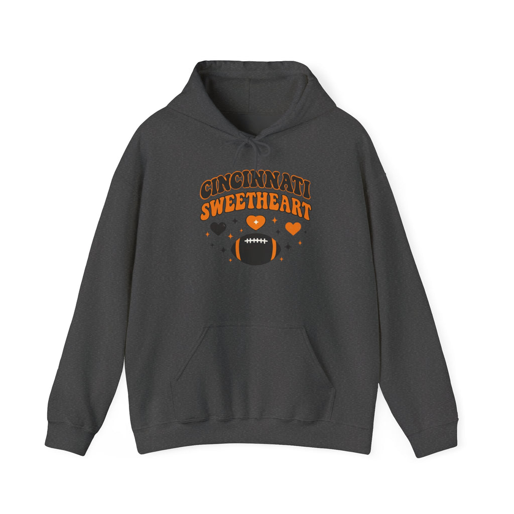 Cincinnati Sweetheart Football Graphic Hooded Sweatshirt