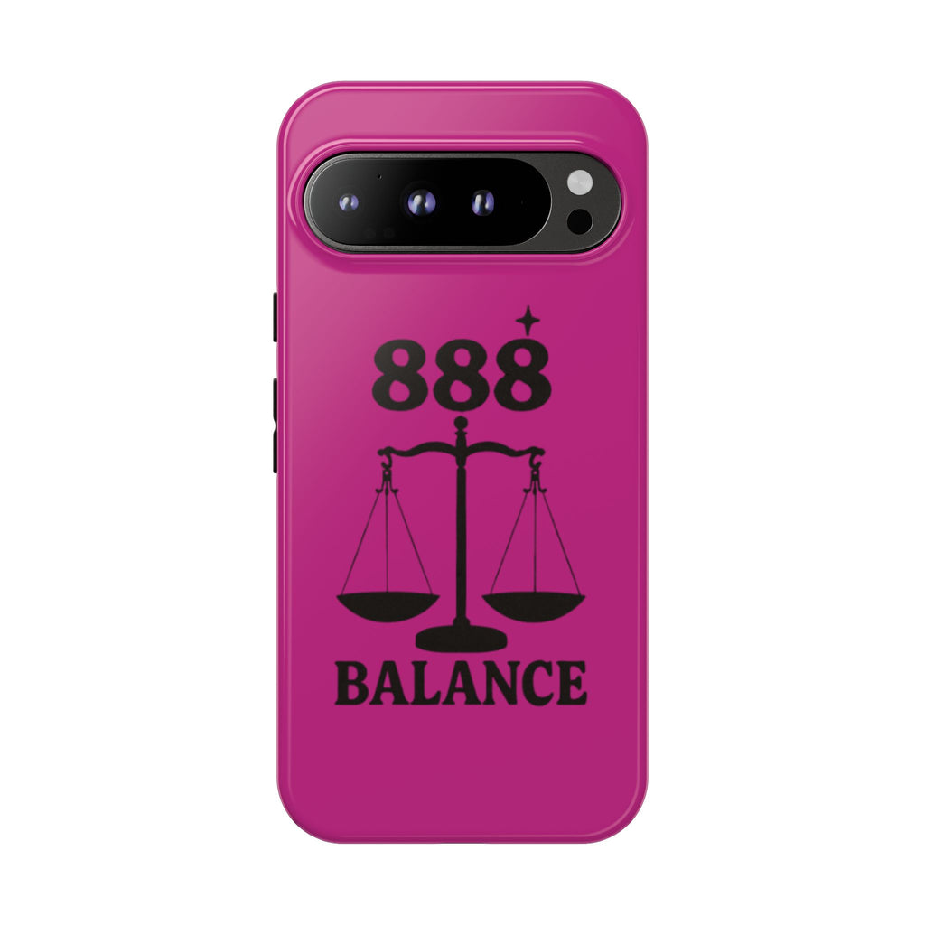 Black & Pink 888 Balance Phone Case