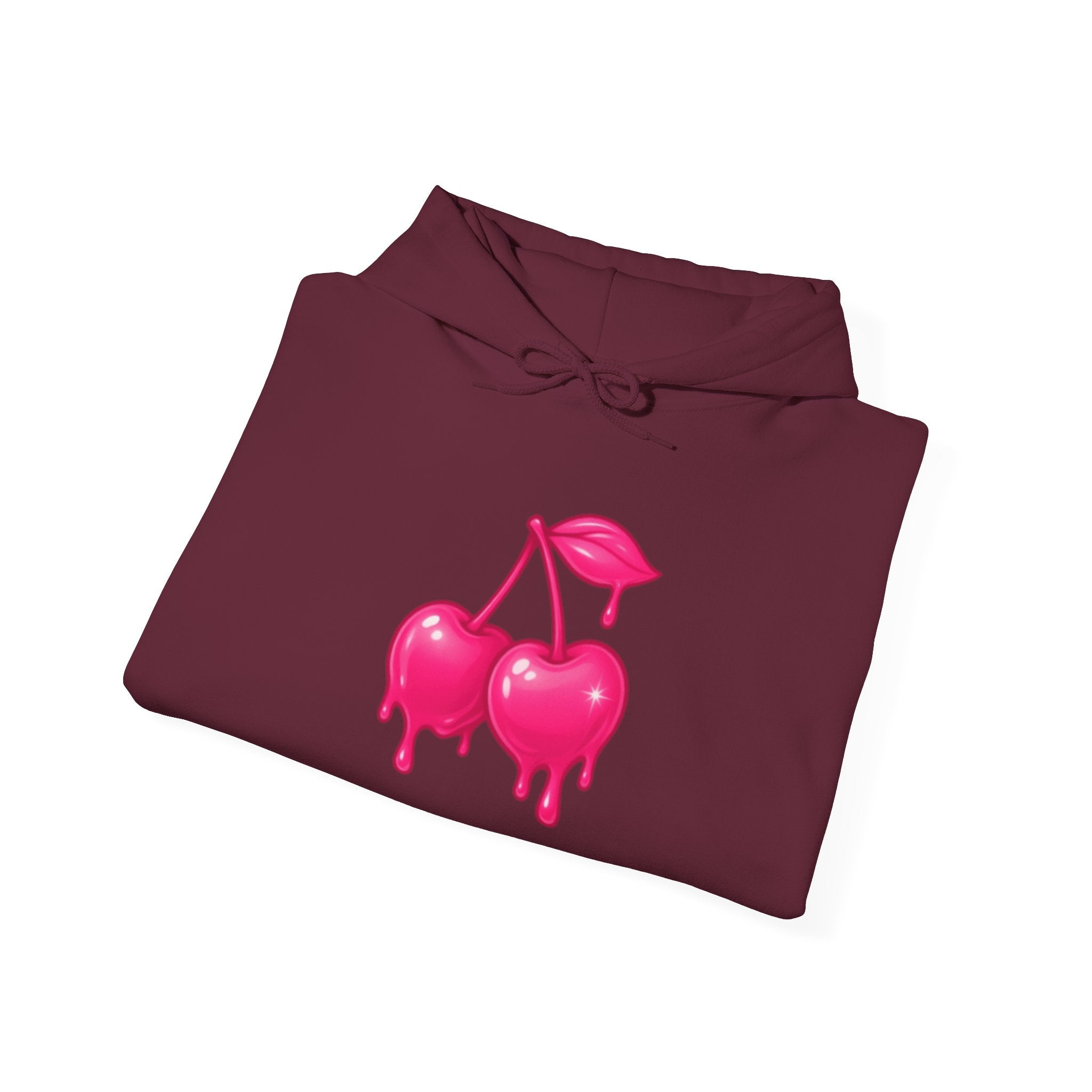 Dripping Pink Cherries Hoodie