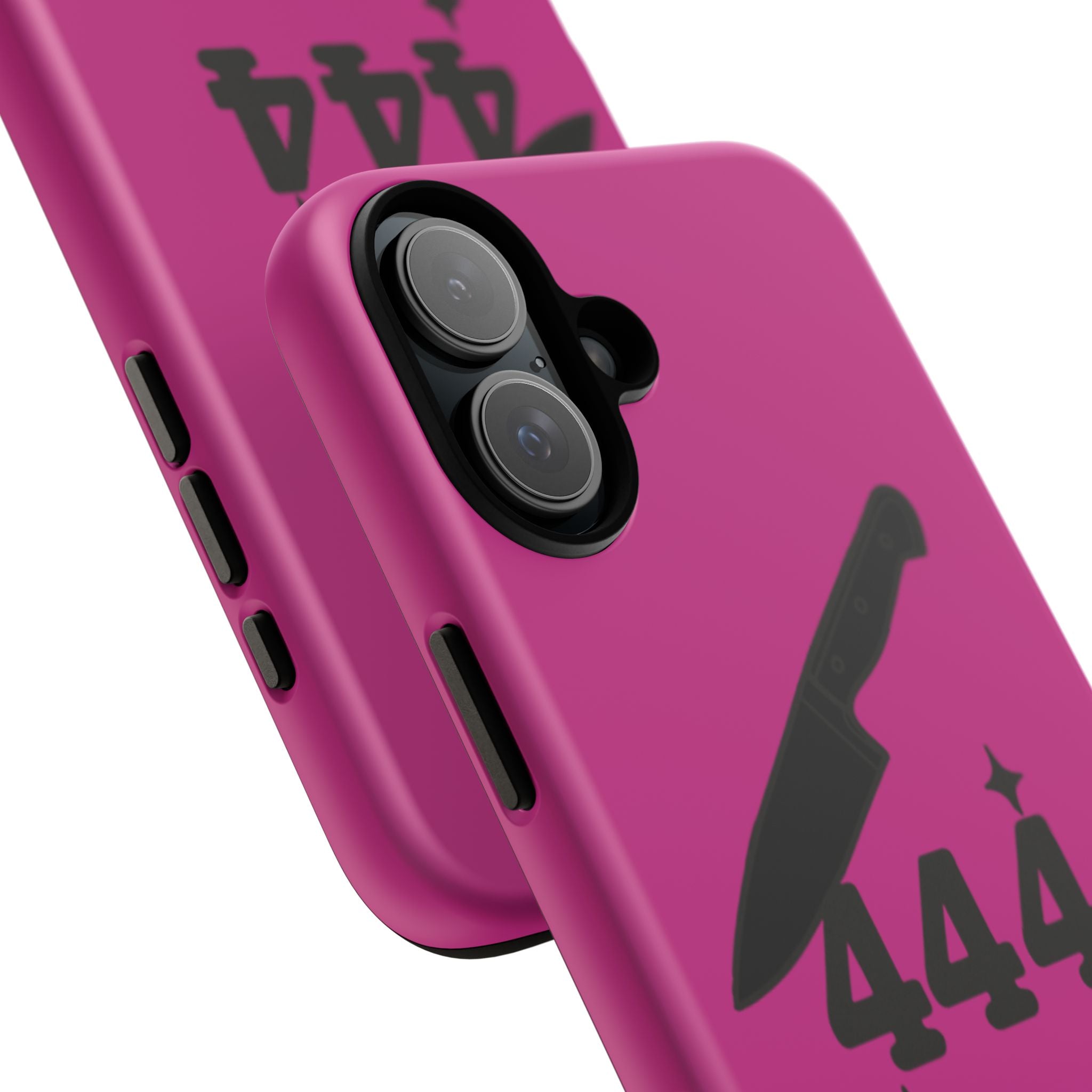 Black & Pink 444 Protection Phone Case