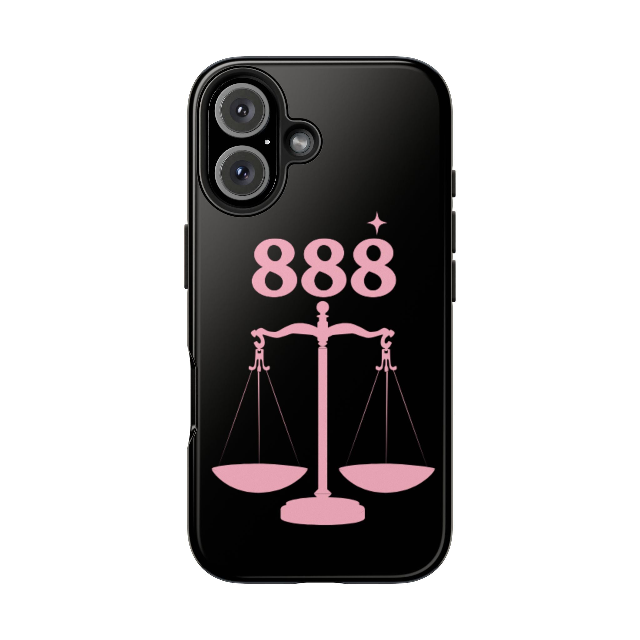 Black & Pink 888 Phone Case