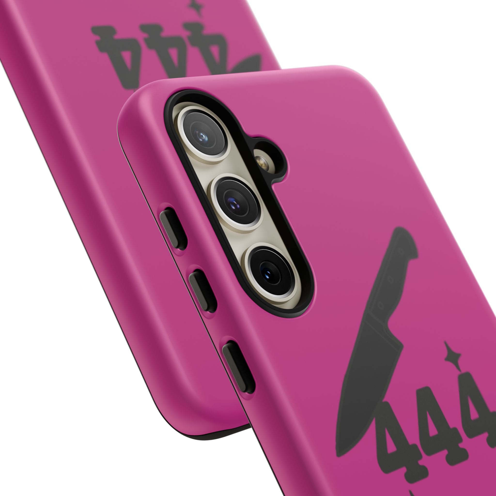 Black & Pink 444 Protection Phone Case