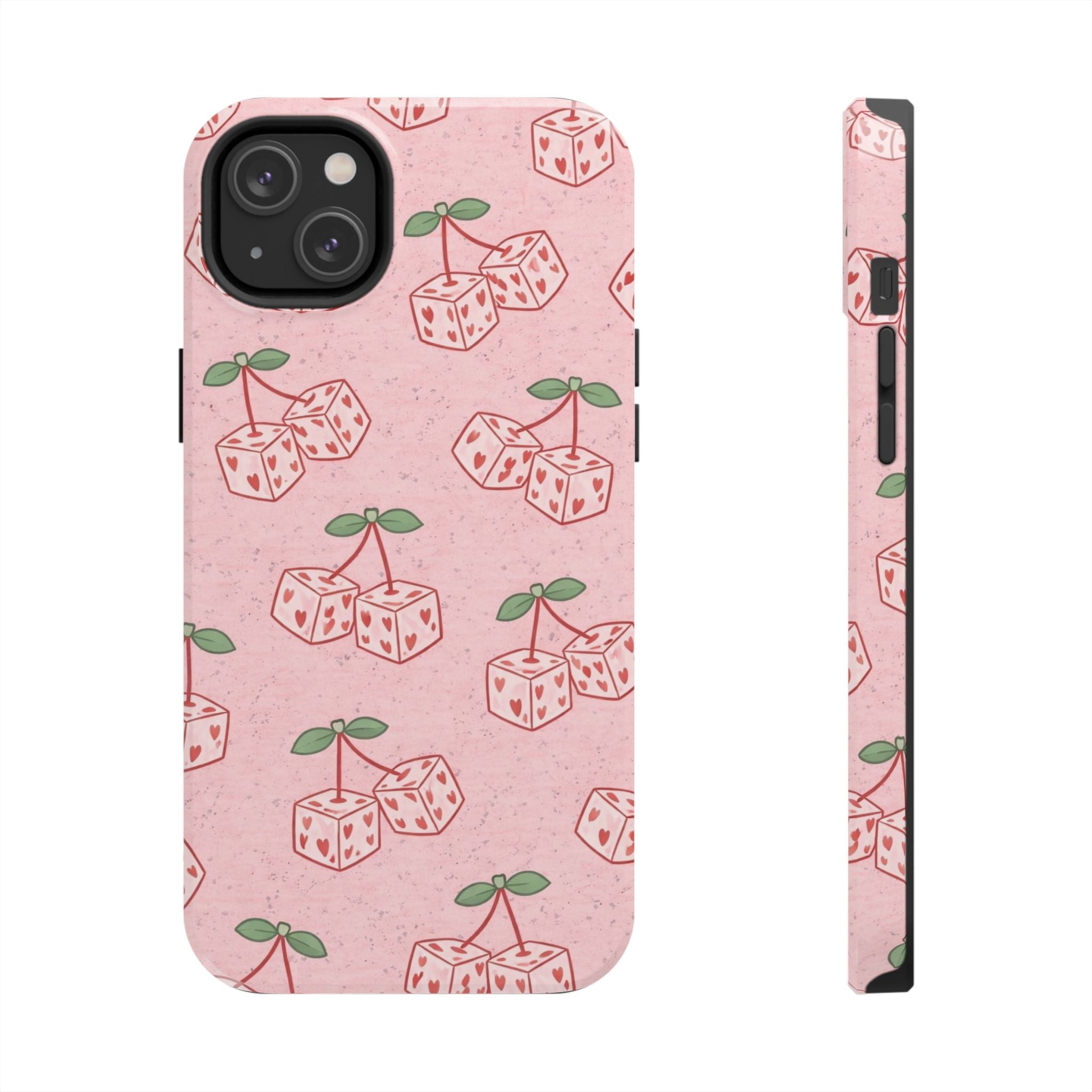 Cherry Di Hearts Phone Case